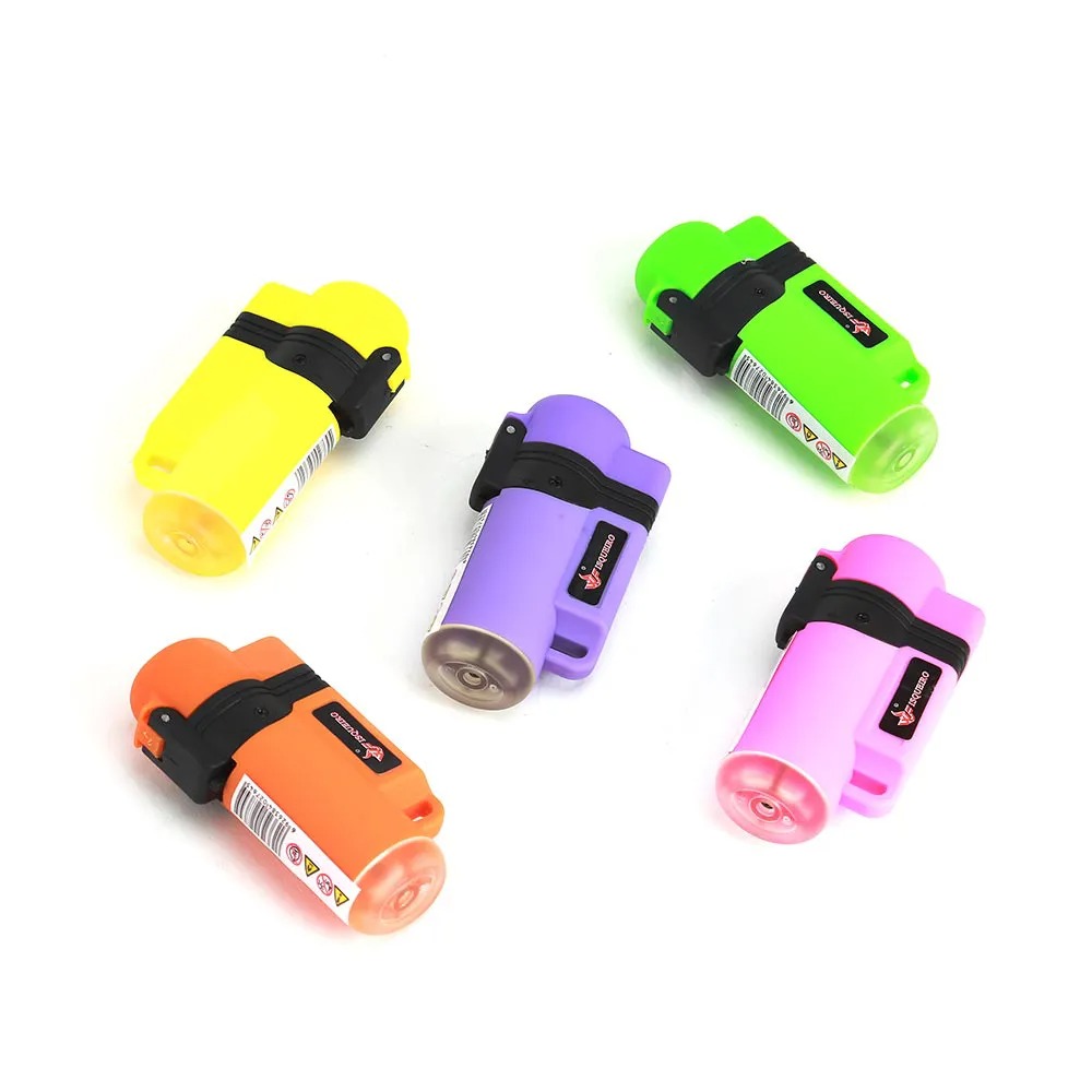 Isqueiro Maçarico WF 902-R Rubber - 1 Chama (Cores Sortidas) - Imagem 2